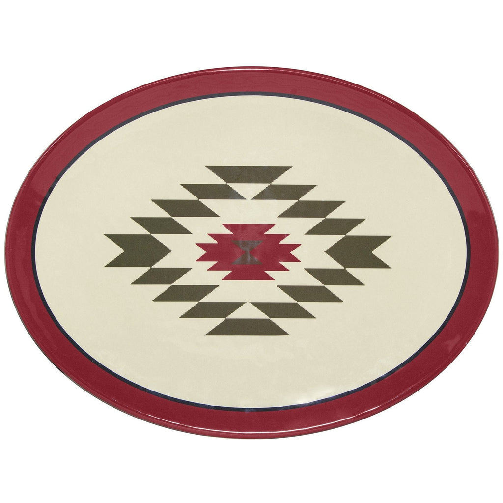 Aztec Bear 14PC Melamine Dinnerware Set Melamine Dinnerware