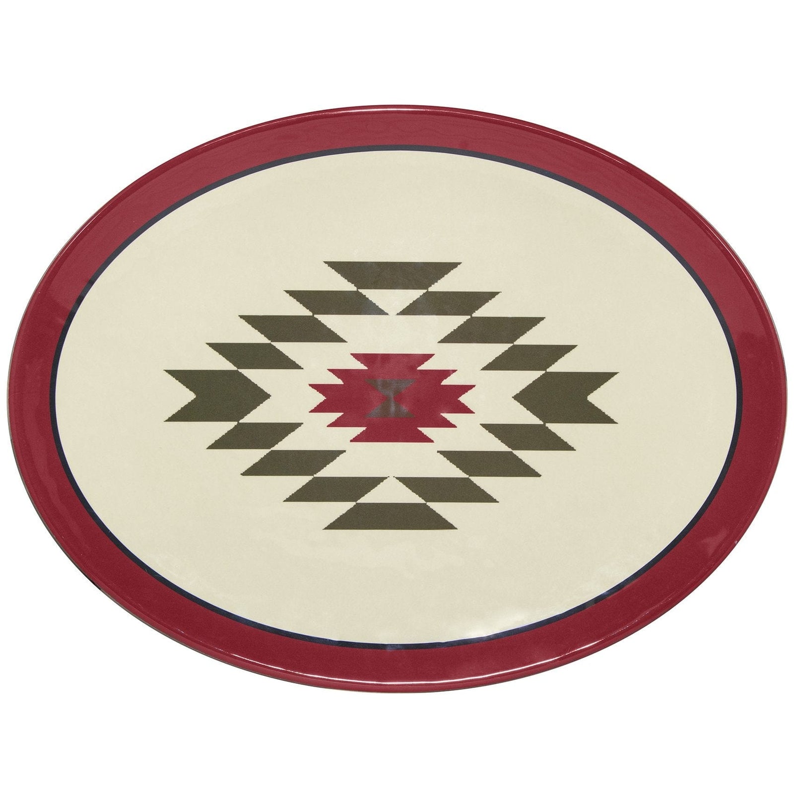 Aztec Bear 14PC Melamine Dinnerware Set Melamine Dinnerware