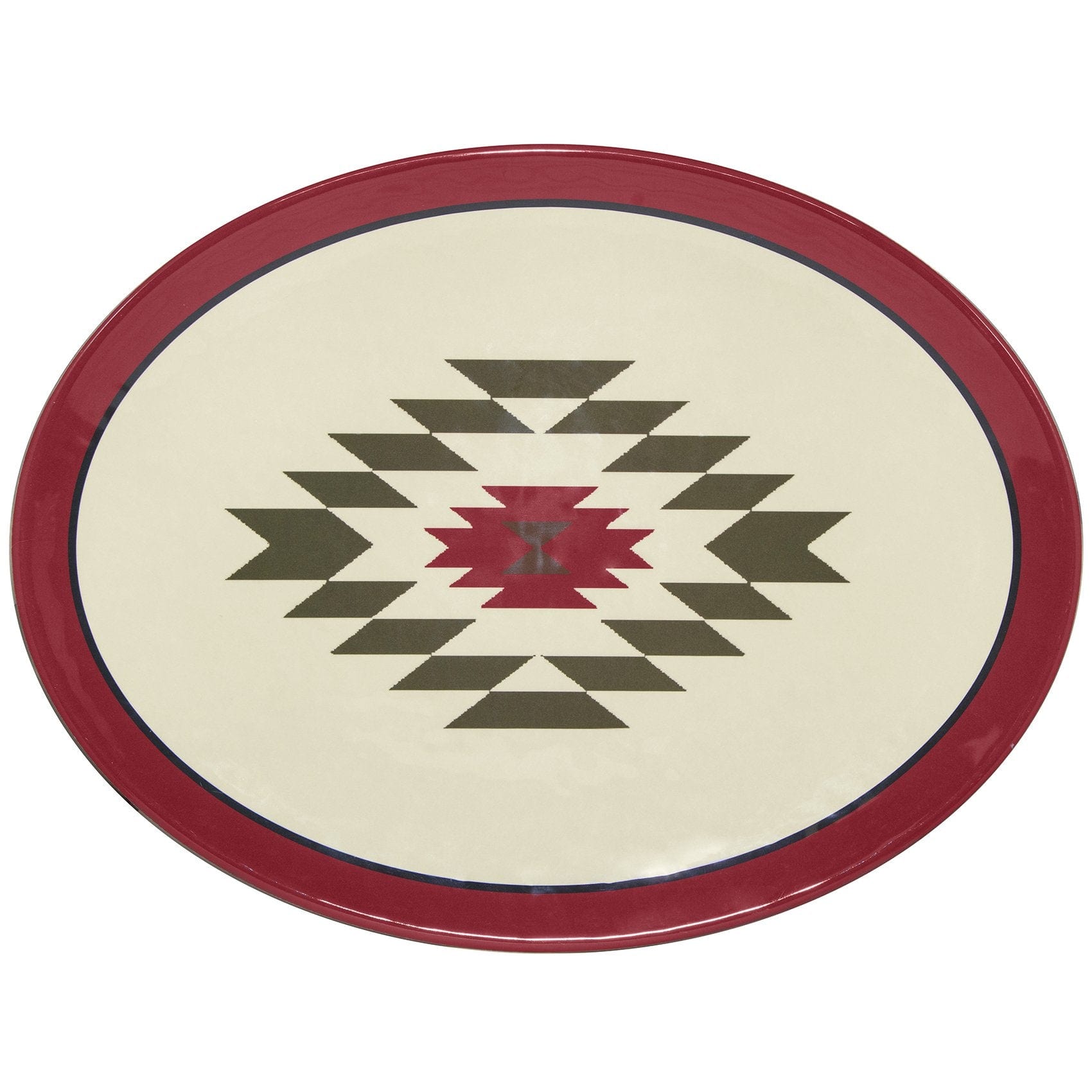 Aztec Bear 14PC Melamine Dinnerware Set Melamine Dinnerware