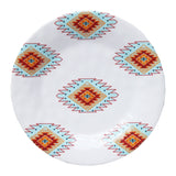 Southwest Motif 14-PC Melamine Dinnerware Set Melamine Dinnerware