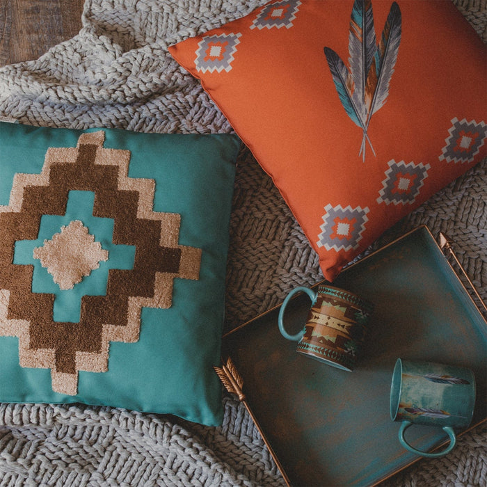 Aztec Indoor/Outdoor Pillow Outdoor Pillow