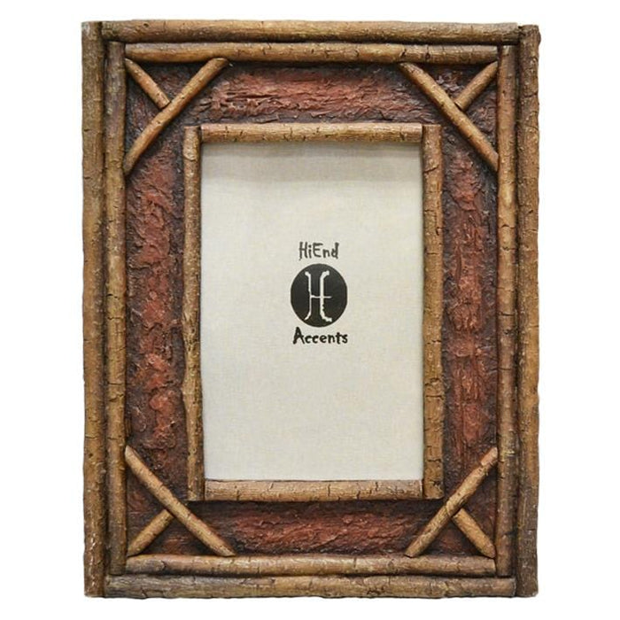 Birch Twig Picture Frame (4x6/8x10) 4" x 6'' Picture Frame