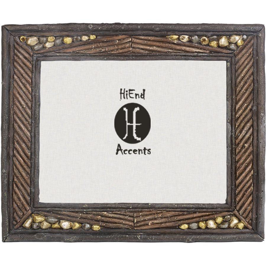 River Rock Picture Frame (4x6/8x10) 8" x 10" Picture Frame