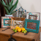 Gold Picture Frame w/ Arrows, 5x7 Picture Frame