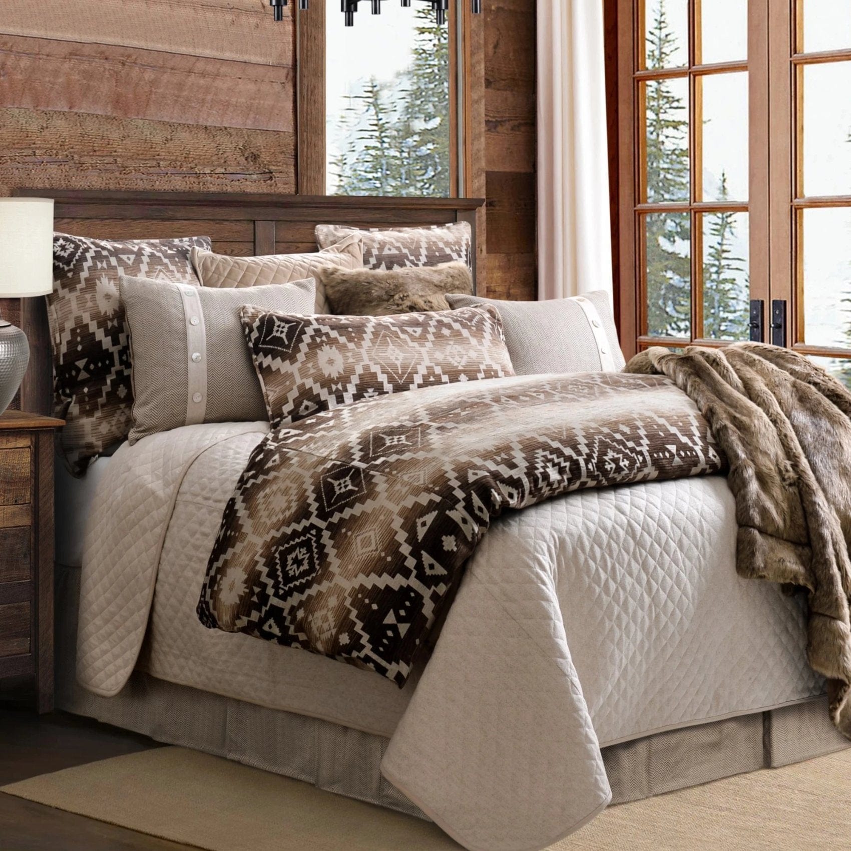 Paseo Road Chalet Aztec Lumbar Pillow - Thumbnail 3