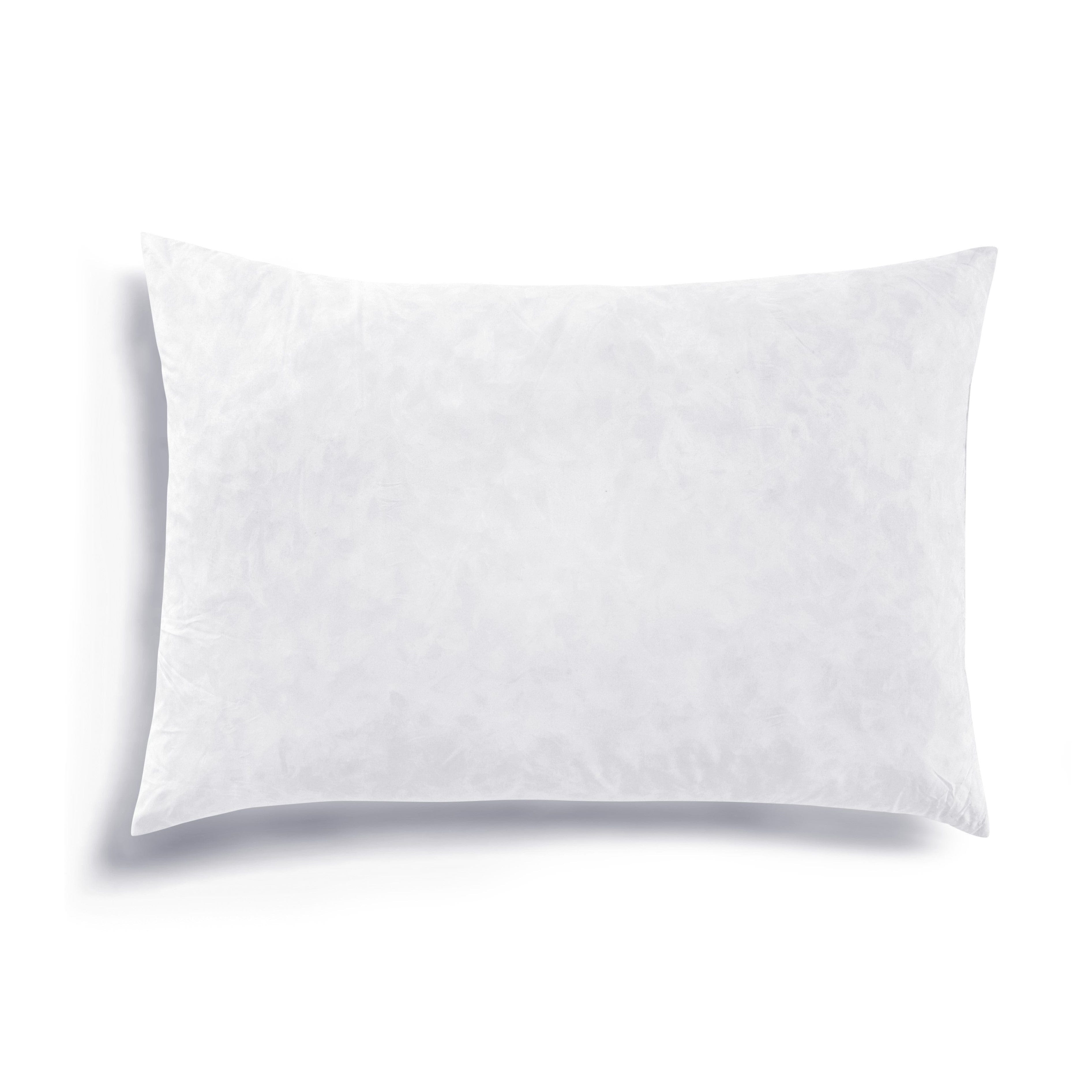 Oblong Down Insert, Multiple Sizes Pillow Insert