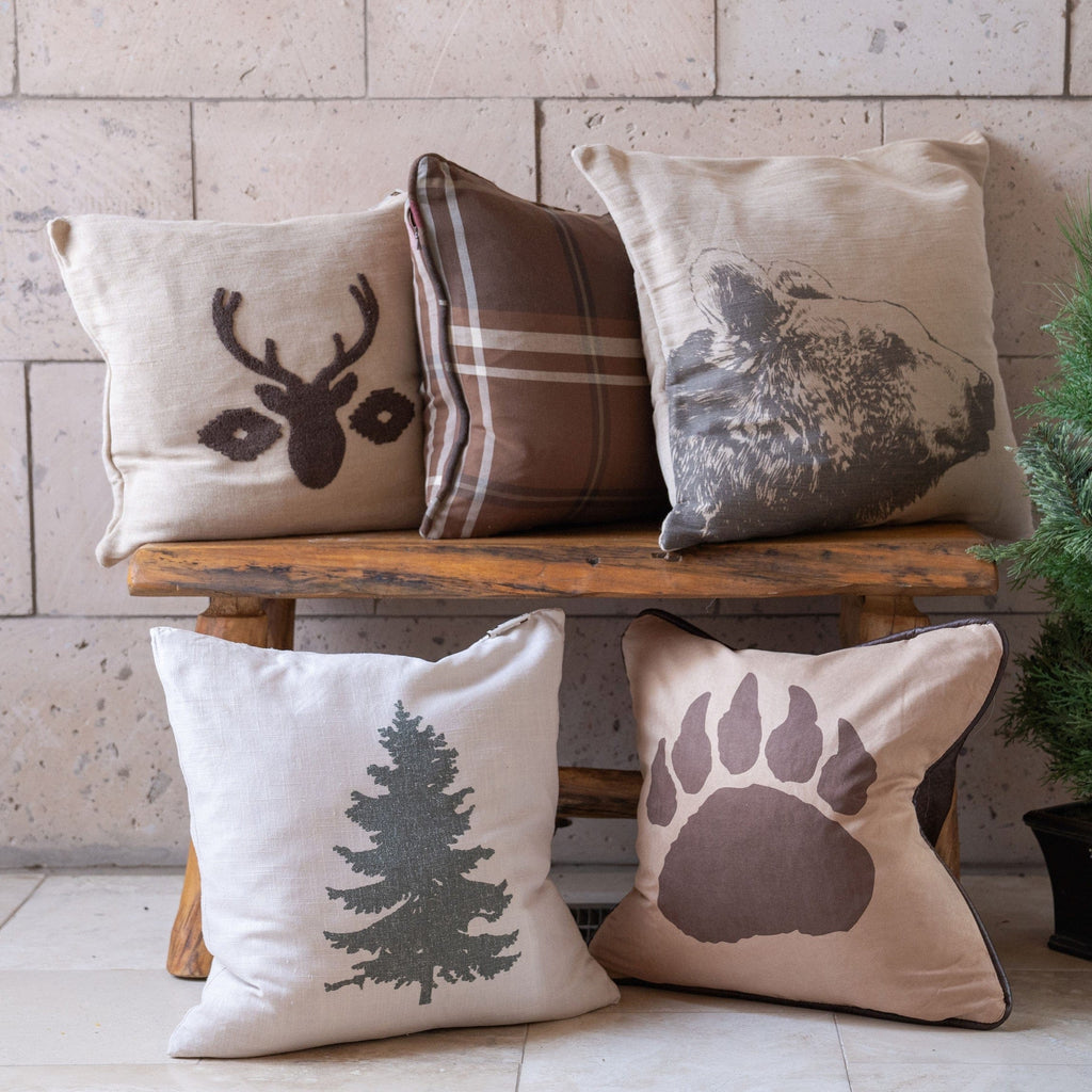 Jackson Plaid Pillow, 18x18 Pillow