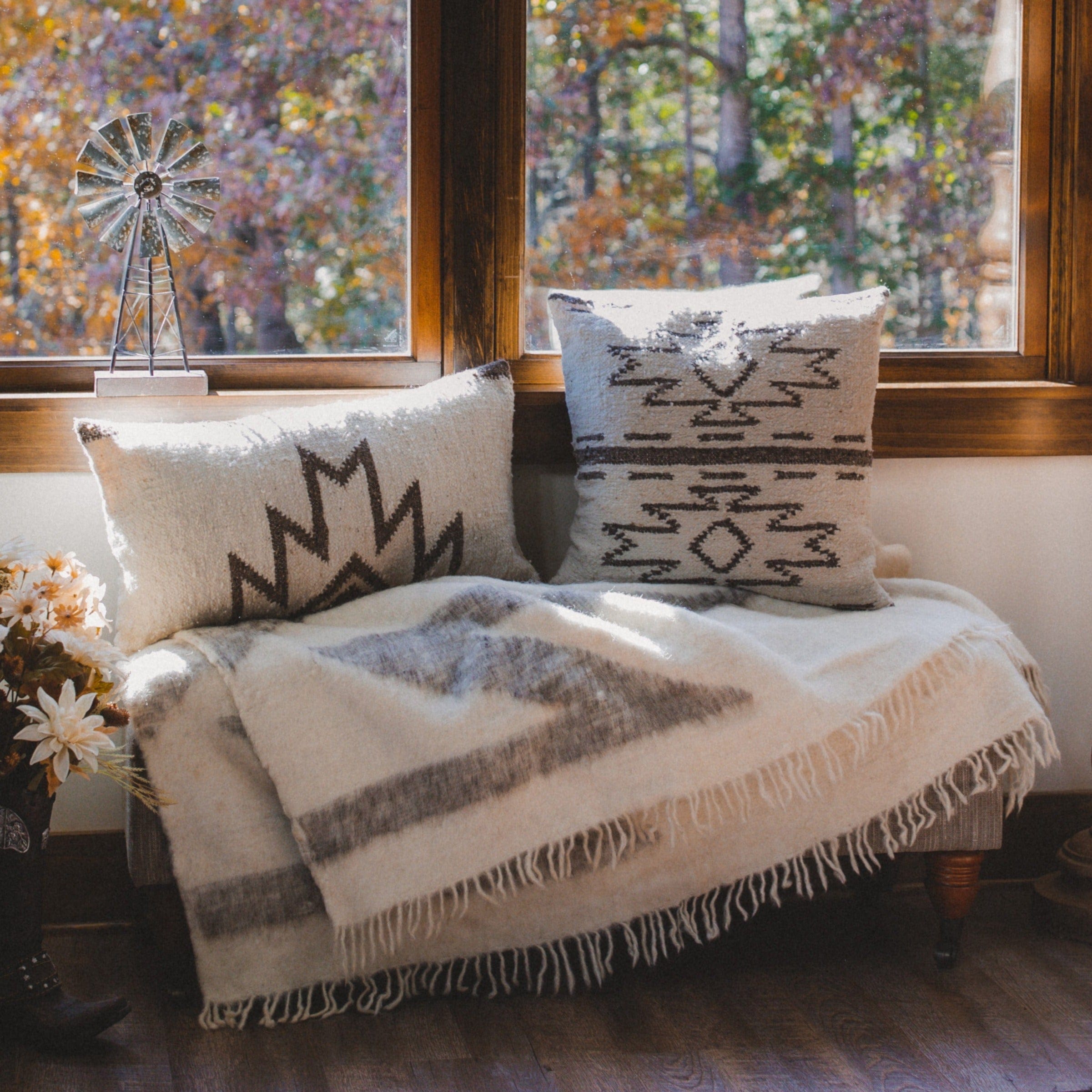 Maguey Handwoven Oblong Pillow Pillow