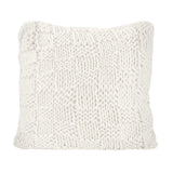 Chess Knit Euro Pillow, 27x27, 6 Colors Natural Pillow