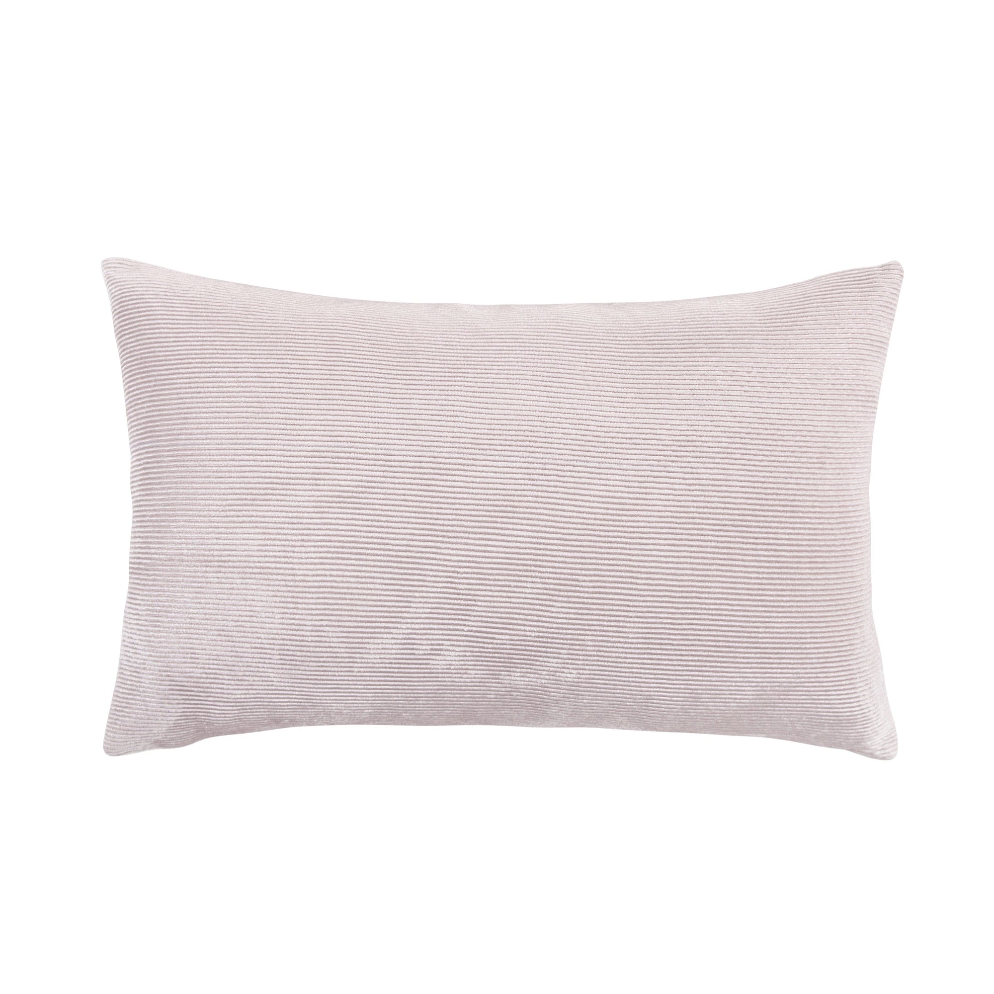 Pink Velvet Lumbar Pillow, 16x26 Pillow