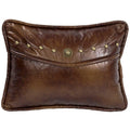 Ruidoso Faux Leather Envelope Pillow w/ Studs Pillow