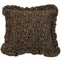 San Angelo Leopard Chenille Throw Pillow Pillow