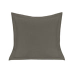Single Flanged Washed Linen Pillow Slate Pillow
