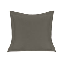 Single Flanged Washed Linen Pillow Slate Pillow