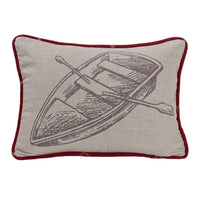 South Haven Printed Rowboat Accent Pillow, 16x21 Pillow