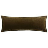 Stella Faux Silk Velvet Long Lumbar Pillow Pillow