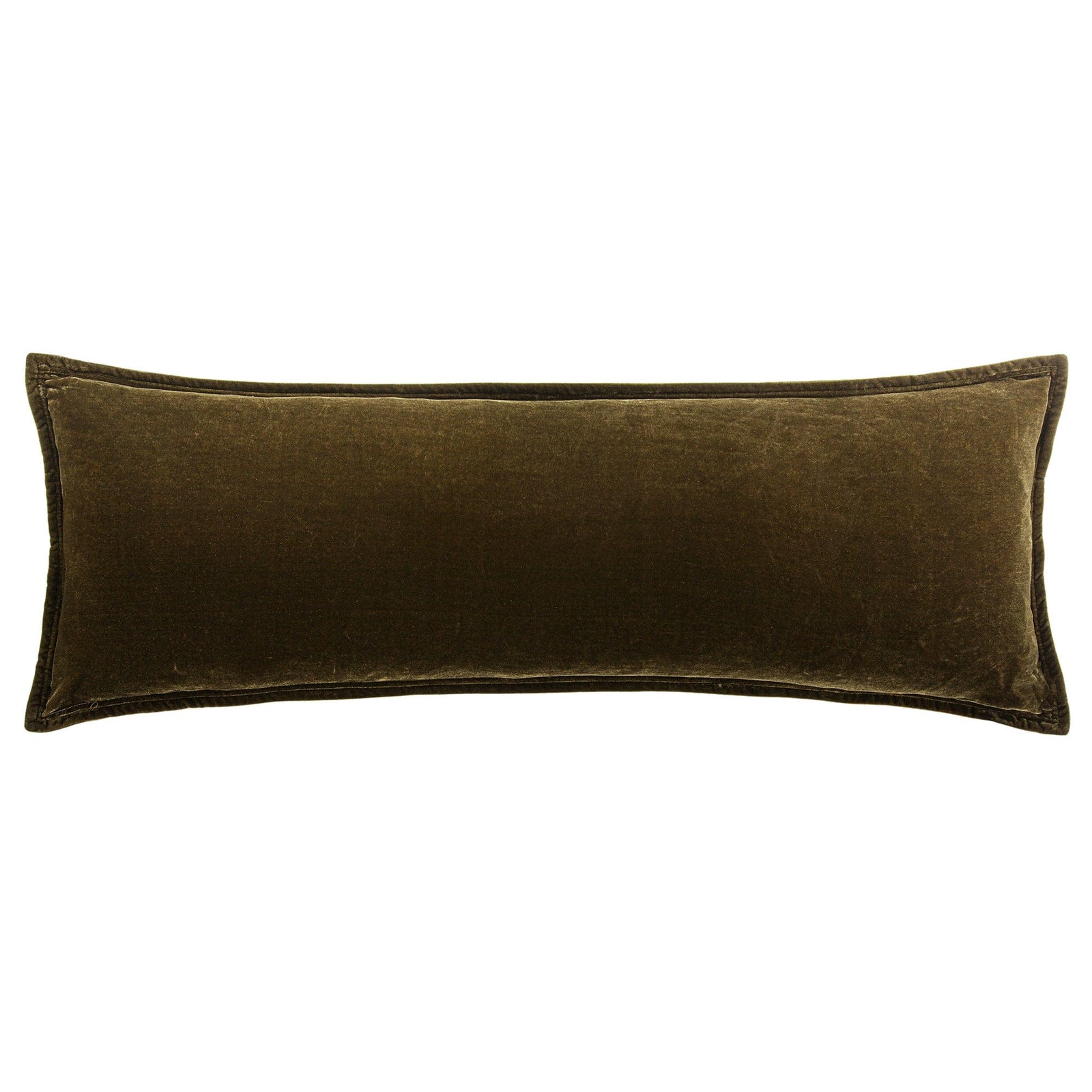 Stella Faux Silk Velvet Long Lumbar Pillow Pillow