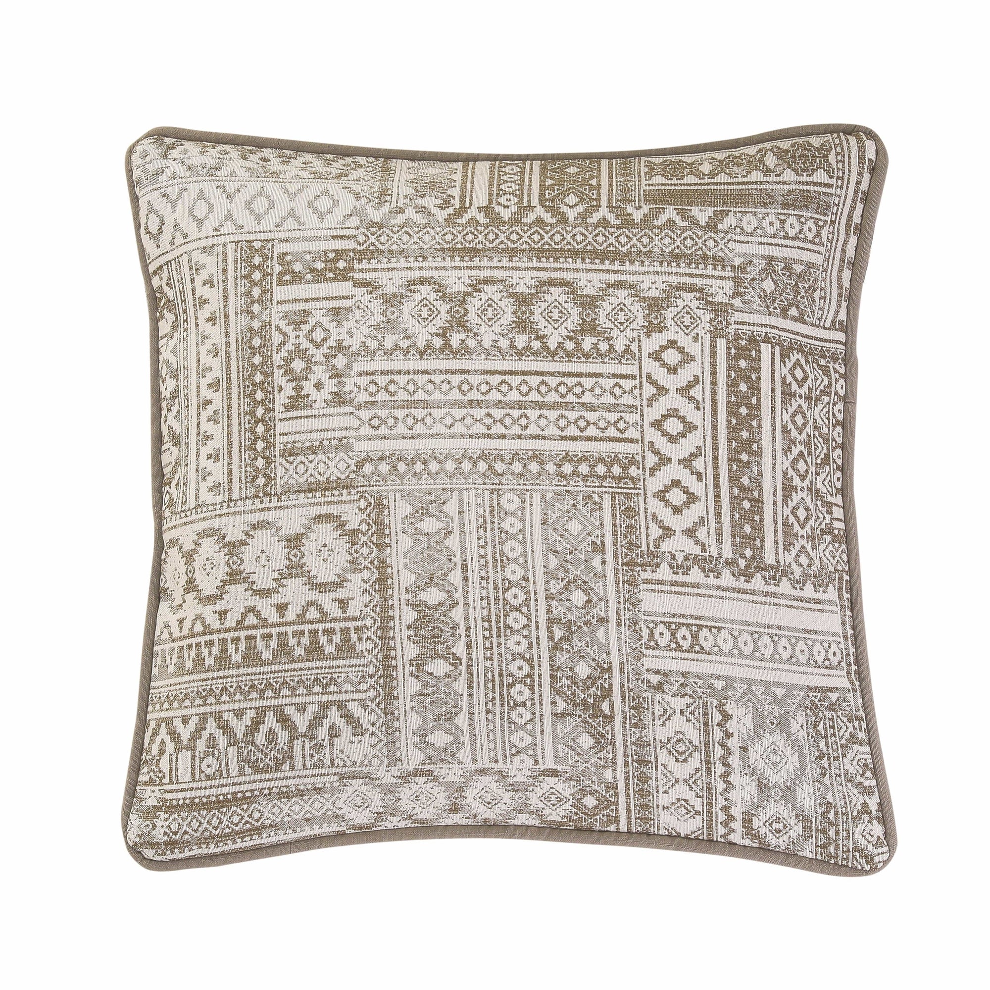 Trent Aztec Patchwork Pillow, 18x18 Pillow