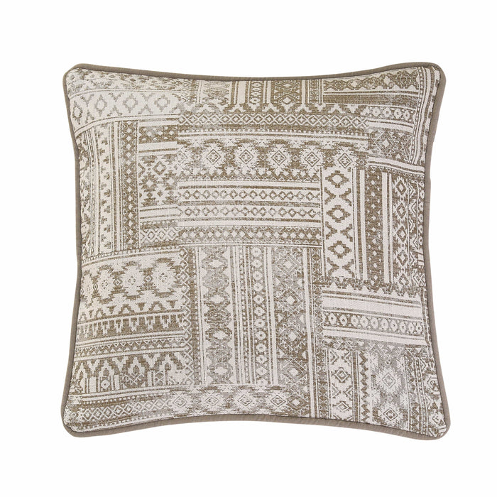 Trent Aztec Patchwork Pillow, 18x18 Pillow