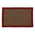 Bayfield 4-PC Placemat Set, Burgundy Houndstooth Placemat