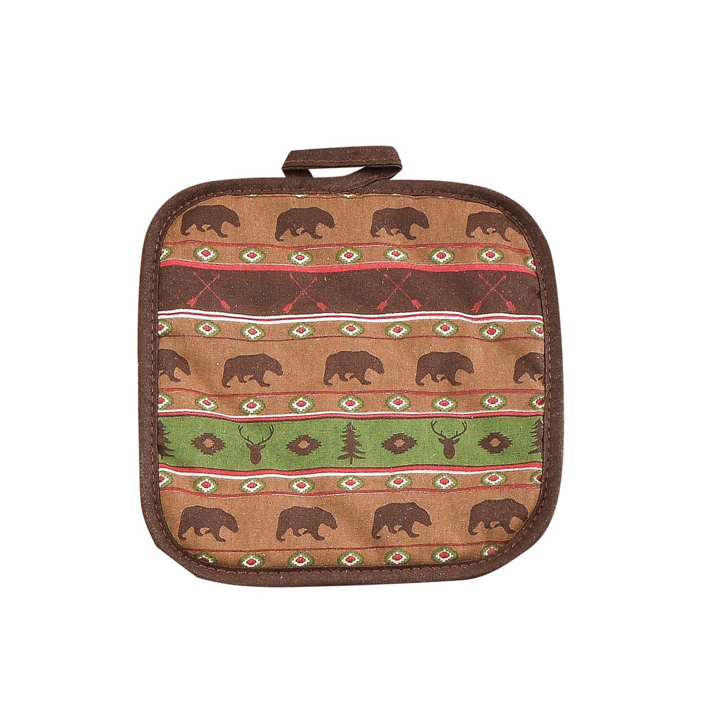 Aztec Multi Animal Printed Pot Holder Pot Holder