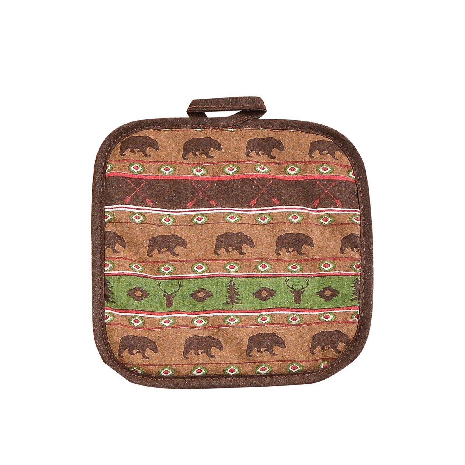 Aztec Multi Animal Printed Pot Holder Pot Holder