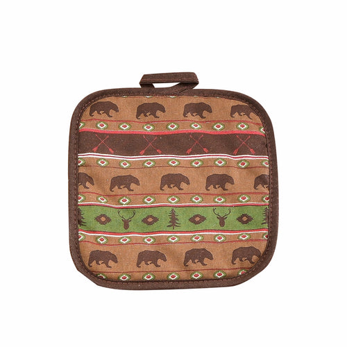Aztec Multi Animal Printed Pot Holder Pot Holder