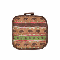 Aztec Multi Animal Printed Pot Holder Pot Holder