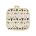 Aztec Multi Deer Printed Pot Holder Pot Holder