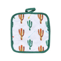 Colorful Cactus Printed Pot Holder Pot Holder