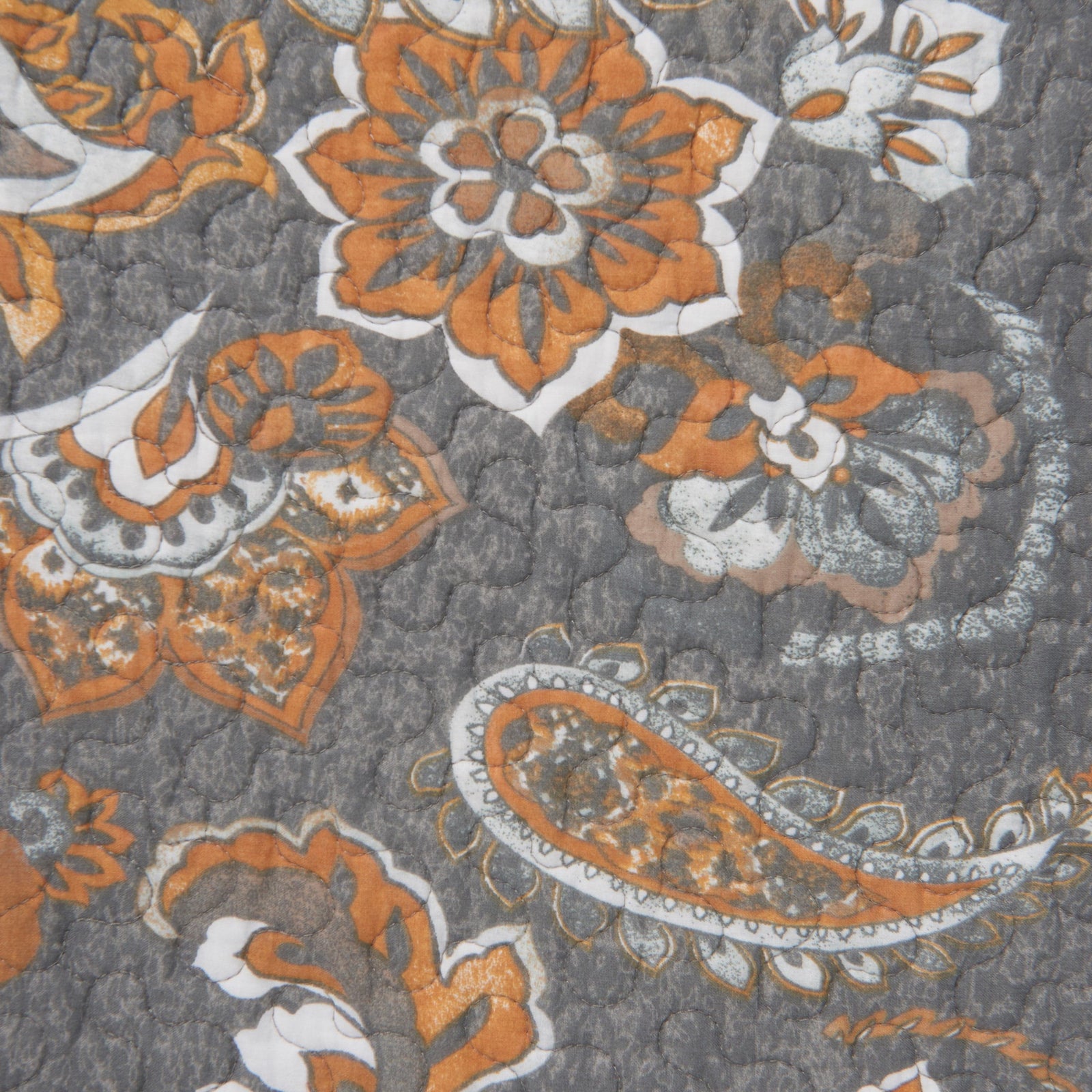 Abbie Western Paisley Reversible Quilt Set Quilt