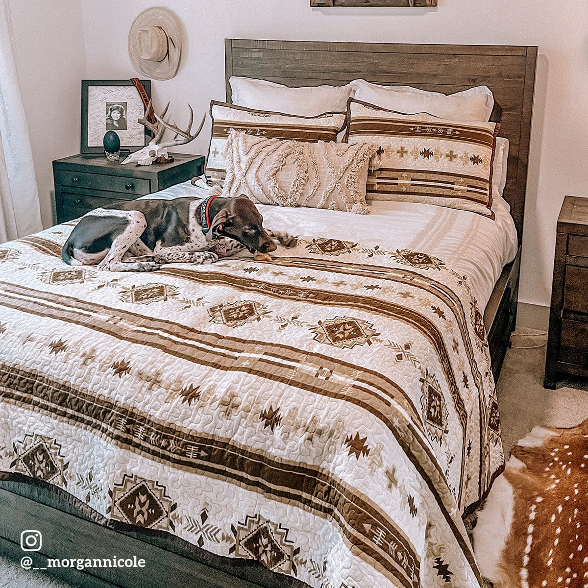 Dakota Reversible Quilt Set Quilt