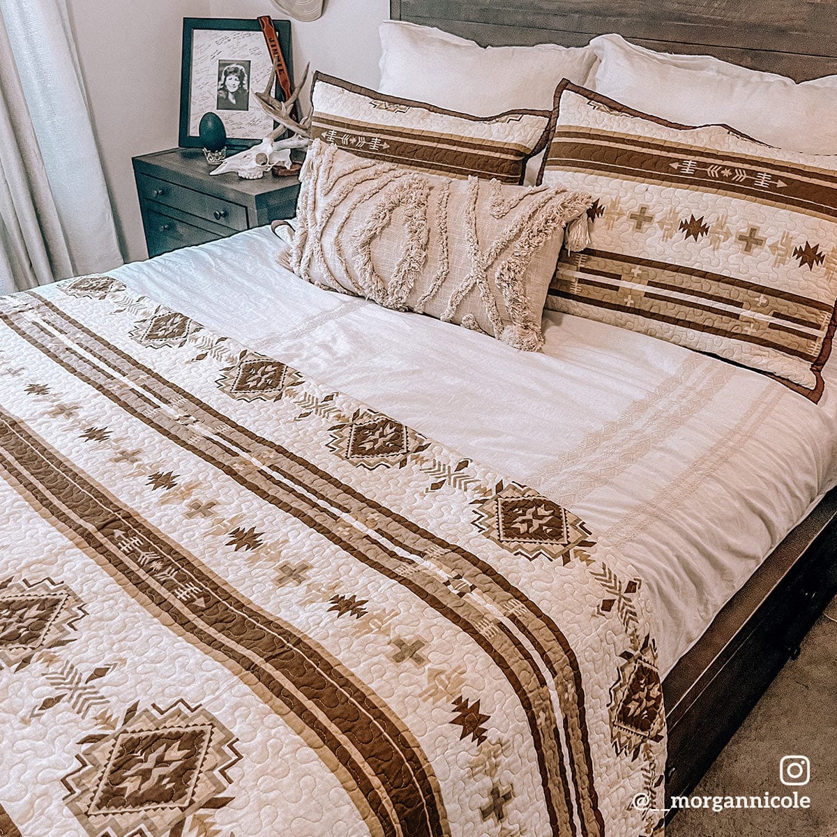 Dakota Reversible Quilt Set Quilt