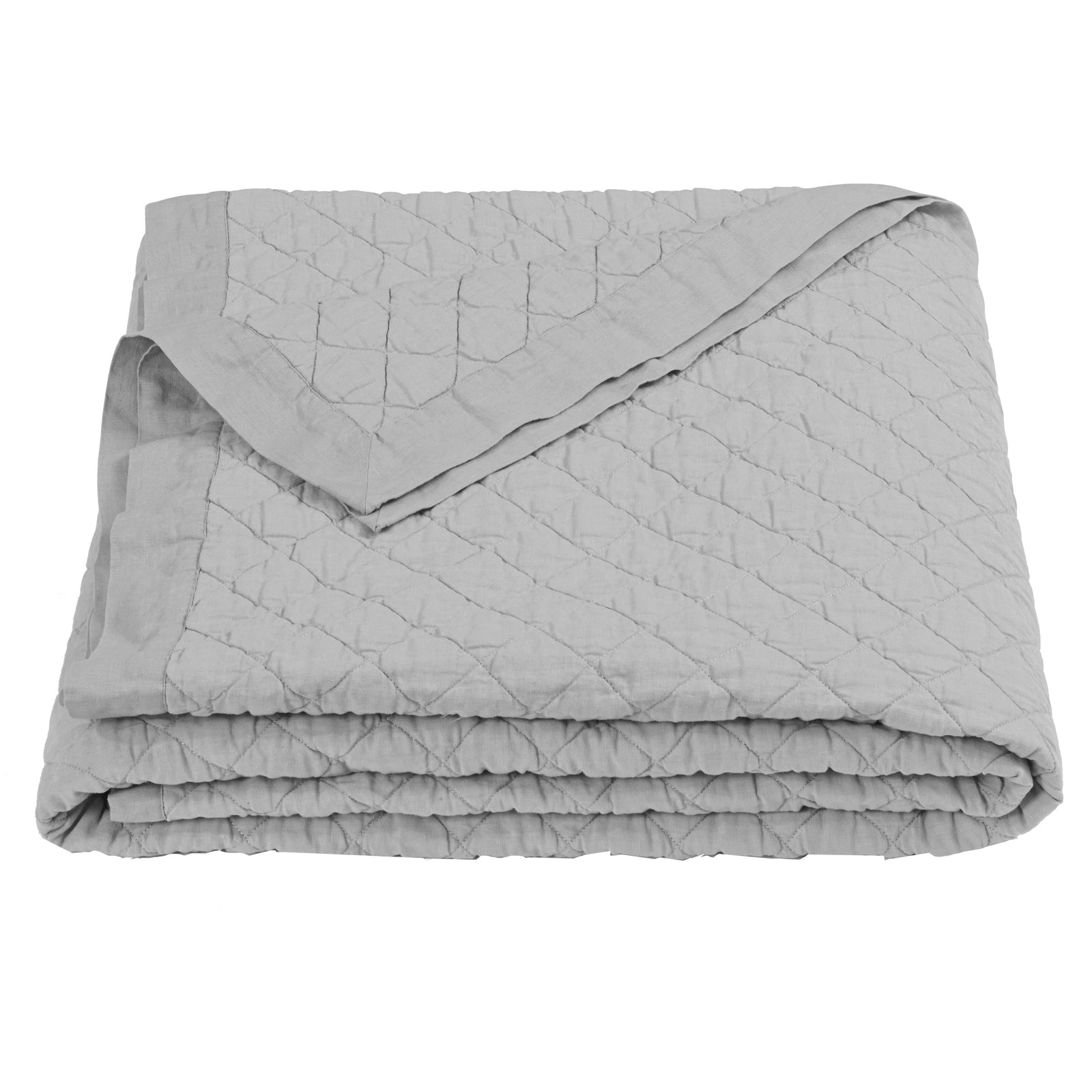 Linen Cotton Diamond Quilt Quilt