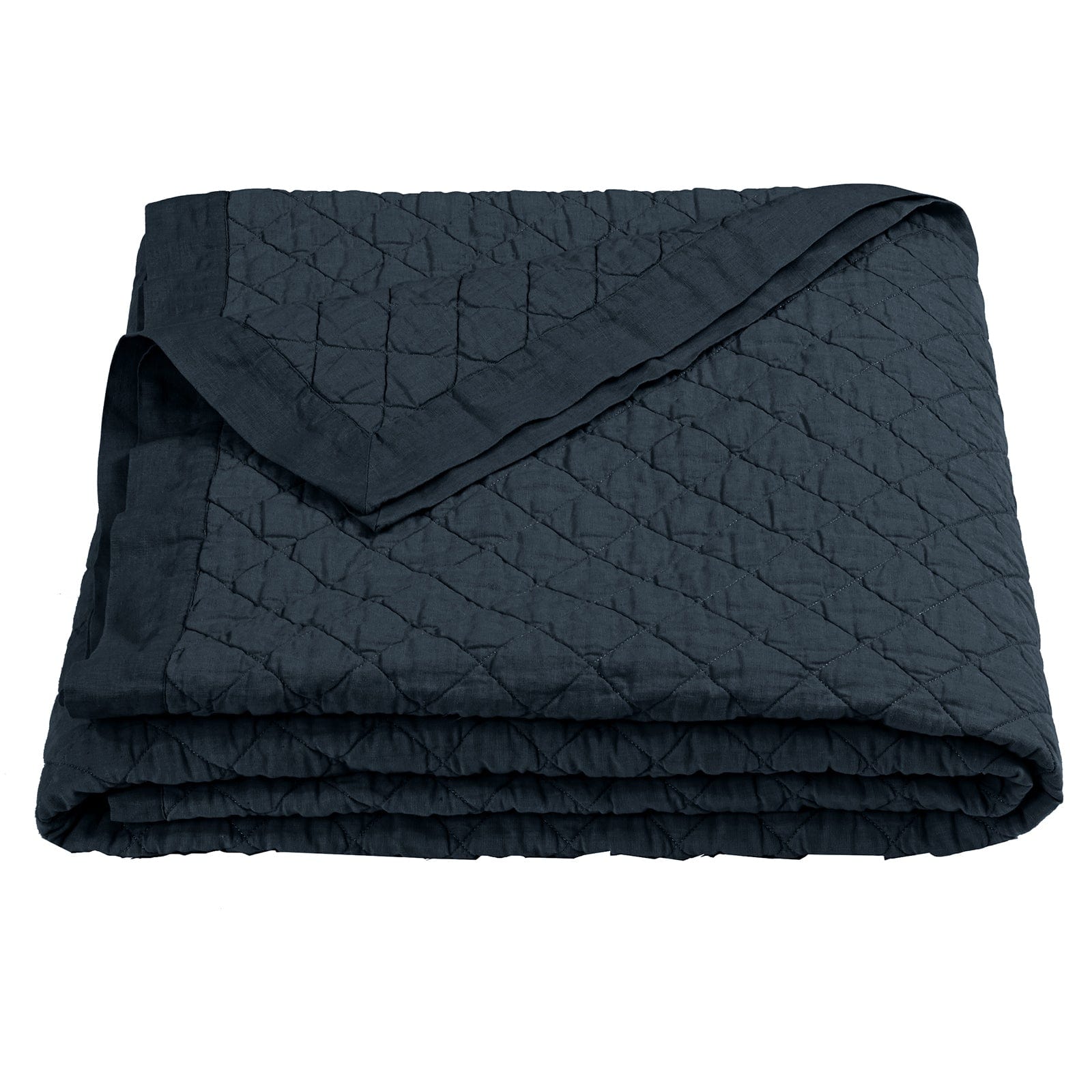 Linen Cotton Diamond Quilt Quilt