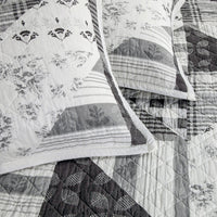 Patchwork Prairie Reversible Quilt Set Quilt