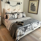 Patchwork Prairie Reversible Quilt Set Quilt