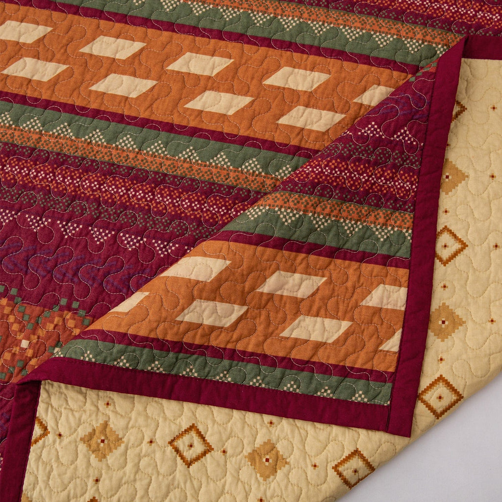 Solace Reversible Quilt Set Quilt