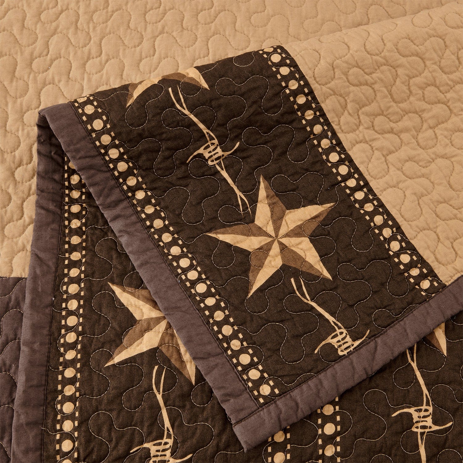 Star Ranch Reversible Quilt Set Quilt