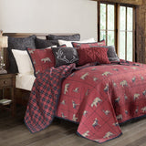 Woodland Plaid Reversible Quilt Set Quilt