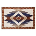 Aztec Blue & Terra Cotta Kitchen/Bath Rug Rug