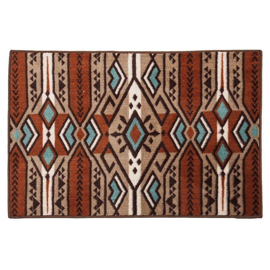 Aztec Stripe Kitchen/Bath Rug Rug