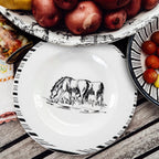 Ranch Life Melamine Salad Plates, Set of 4 Salad Plate