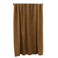 Small Paisley Shower Curtain, 72x72 - Dark Tan Sale-Bath