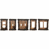 Pine Cone Double Rocker Wall Switch Plate Sale-HD