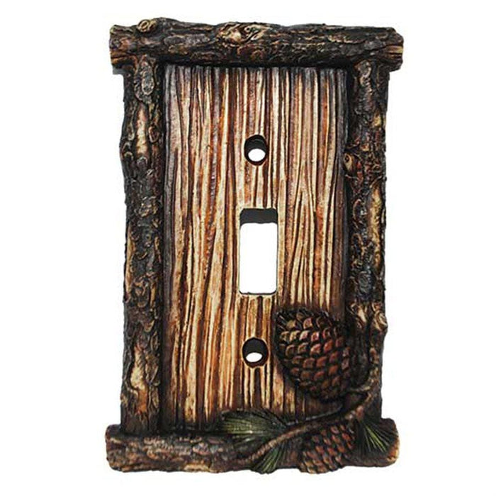 Pine Cone Single Switch Wall Plate Sale-HD