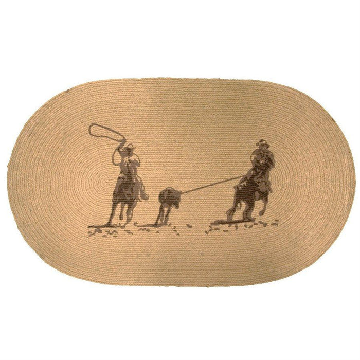 Team Roper Jute Rug, 30x50 Sale-K