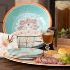 Western Motif Melamine Serving Bowl (EA) Serving Bowl
