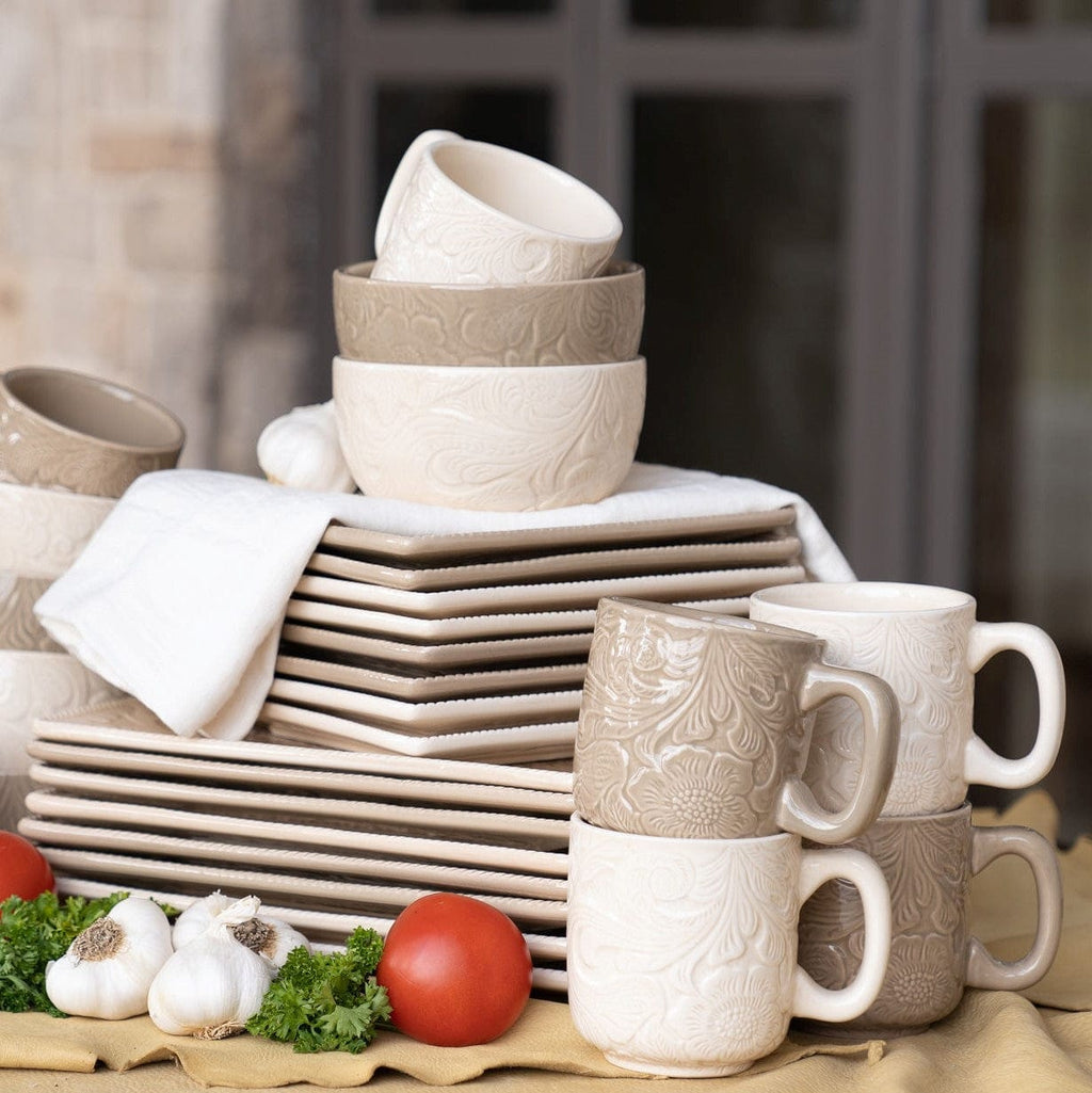 Savannah Serving Platter, Cream (EA) Serving Platter