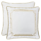 Hollywood Golden Chevron Reversible Euro Sham Sham
